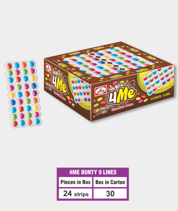 2 Choco fun banty long sheets 30Pcs