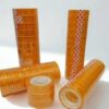 Transparent &  Stationery Tape Tube - 12pcs Roll
