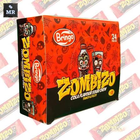Bringo Zombizo Mega Size Zombie Chew Candy - 24 Pieces