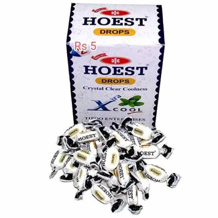 HOEST Crystal Clear Coolness  Candy 5Rs-50pieces