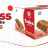 Swiss Cake- Chocolate Cream Roll- Box 24-pce
