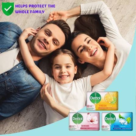 Dettol Antibacterial Soap Bar Original Germ Defence -