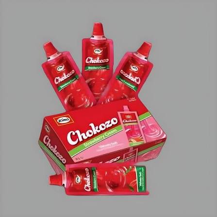 Kims Chokozo Cream Velvet Soft Strawberry Cream